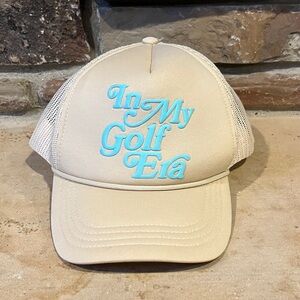 Topgolf 'In My Golf Era' Mesh Back Golf Cap with Blue Text